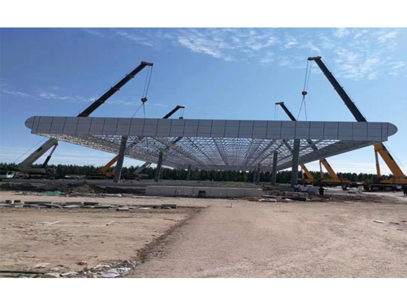  鄲城西、鄲城南收費(fèi)站 網(wǎng)架項(xiàng)目